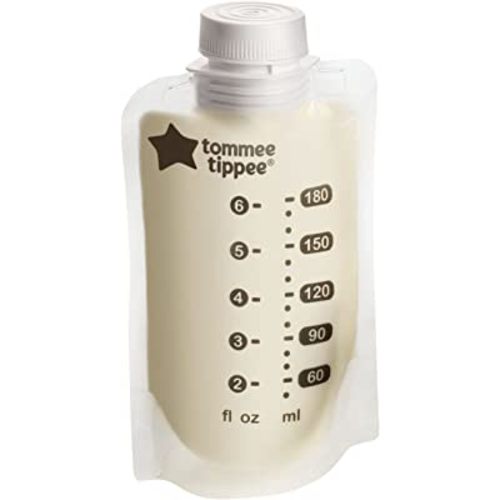 Tommee Tippee Breast Milk Pouches (70 Count) Compatible with All Leading Breast Pumps and Bottle Nipples, BPA-Free