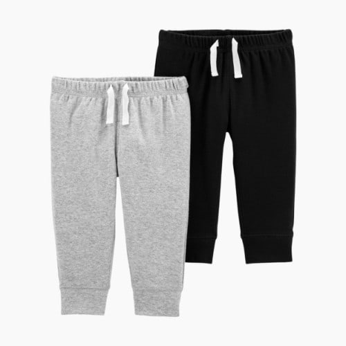 Carter's Cotton Pants (2 Pack) - Multi Color, 3 M