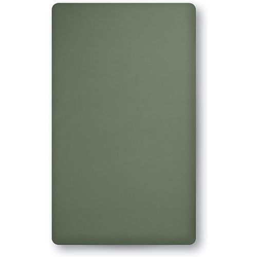Organic Crib Sheet - 100% Cotton Baby Crib Sheets - Standard Crib Mattress Sheet (52 x 28 in) - Fitted Crib Sheets Girl Boy Neutral - Toddler Bed Sheets (1pc Sage Green)