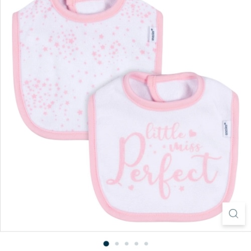 2-Pack Baby Girls Stars Dribbler Bibs – Gerber Childrenswear