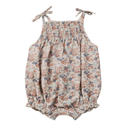 Quincy Mae Organic Betty Romper | Bloom