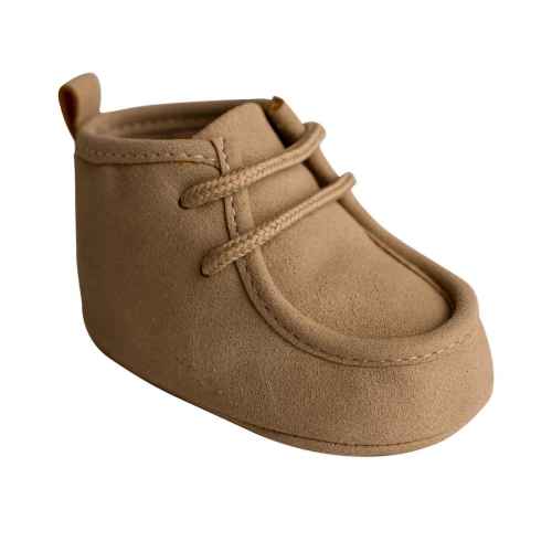 &lt;span&gt;WALLY&lt;/span&gt; Infant Tan Wallabee Booties