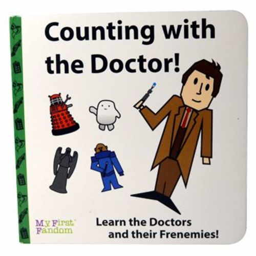 Counting with the Doctor, childrens board book with Doctor Who | My First Fandom