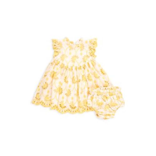 Girls' Cynthia Eyelet Dress Set - Baby