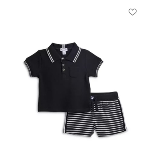 Boys' Bennett Stripe Shorts Set - Baby