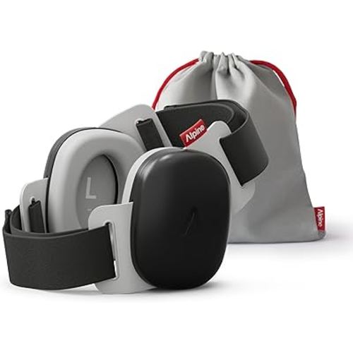 Alpine Muffy Baby - New & Improved Baby Ear Muffs Noise Protection for Babies and Toddlers - CE & ANSI Certified - Safe and Soothing Hearing Protection - Age 3-48 Months - Approved by Babies - Black