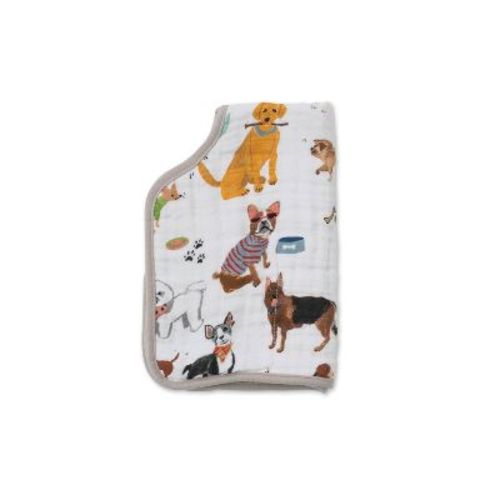 Little Unicorn Cotton Muslin Burp Cloth - Woof
