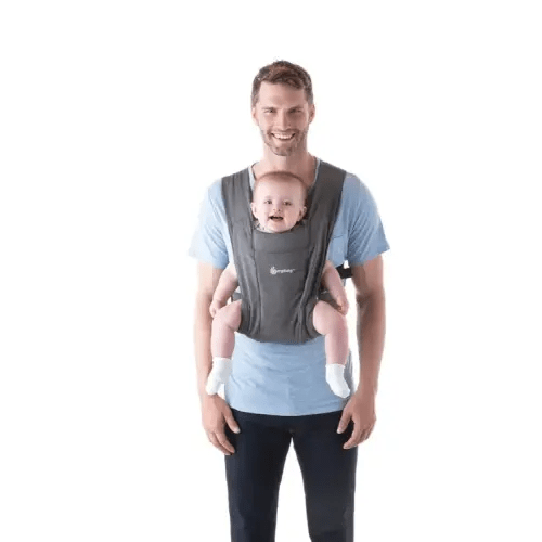Ergobaby Embrace Newborn Baby Carrier Heather Grey | Baby Bunting AU