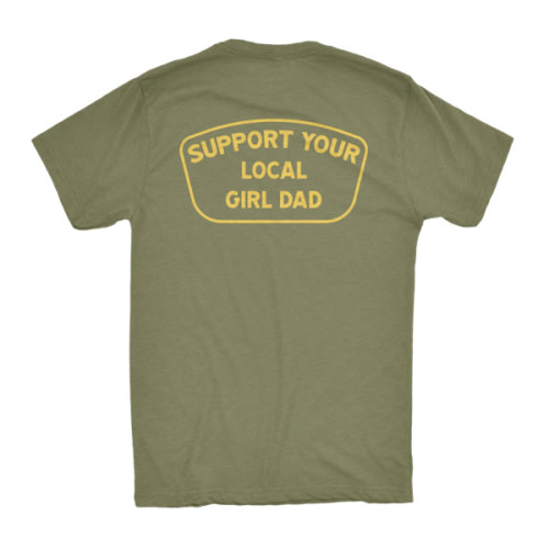 Girl Dad Shirt | Black, Olive & Mauve Shirt for Girl Dads