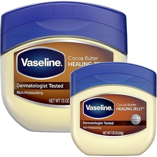 Vaseline Cocoa Butter Healing Jelly, 2-Size Variety Bundle