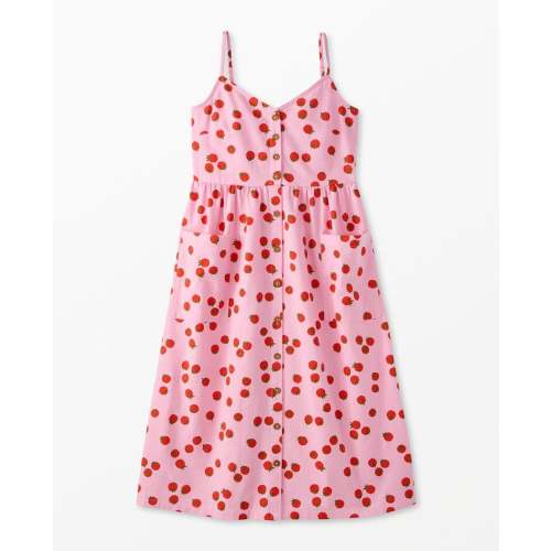 Women's Sleeveless Linen Button Front Dress with Pockets | Hanna Andersson