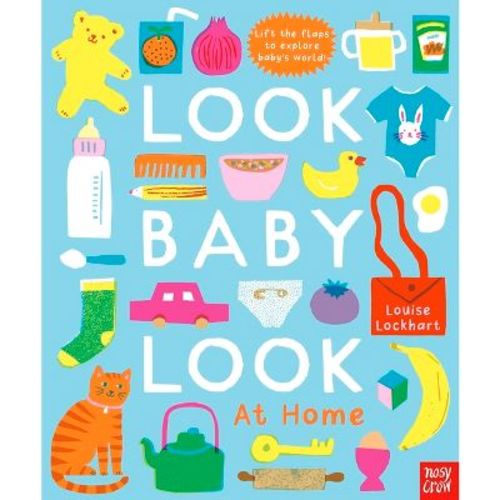 Look, Baby, Look! at Home - (Board Book)