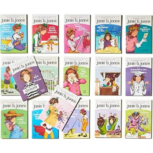 Junie B. Jones Complete Kindergarten Collection: Books 1-17