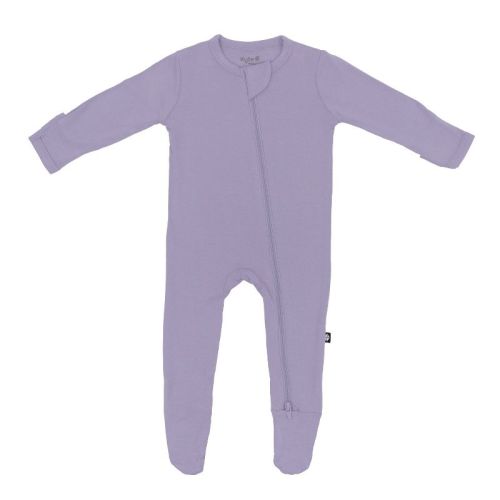 Kyte Baby Zippered Footie In Taro