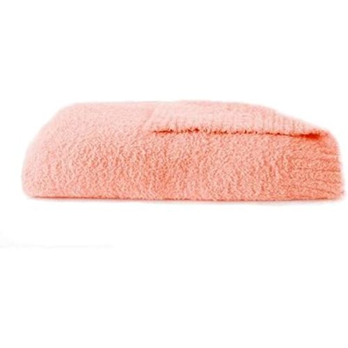 SARANONI Bamboni Luxury Baby Blanket, Breathable & Soft Plush for Infant Boys & Girls (Peach, Mini 15” x 20”)