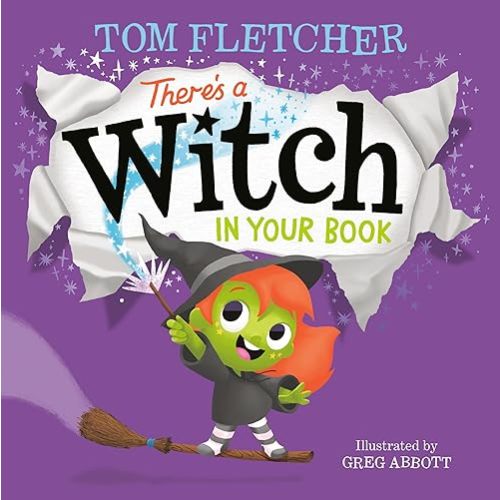 There's a Witch in Your Book: An Interactive Book For Kids and Toddlers (Who's In Your Book?) Hardcover – Picture Book, July 6, 2021