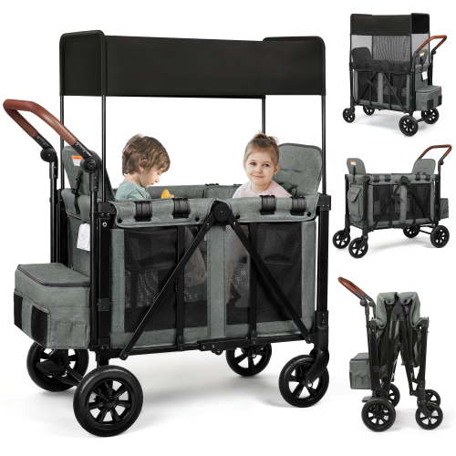 Vomeast Wagon Stroller for 2 Kids