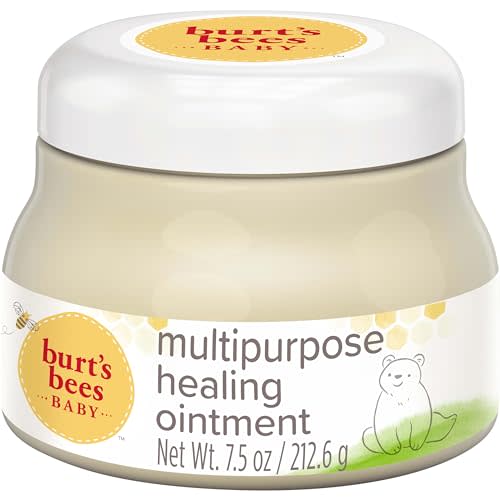 Burt's Bees Baby Multipurpose Healing Ointment with Shea Butter, Face & Body Baby Ointment for Dry Skin, 100% Natural Origin, 7.5 Oz
