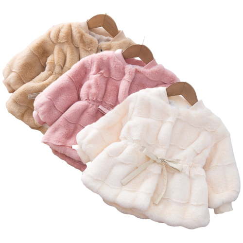 Godderr Toddler Baby Girls Warm Sweater Jacket Coats,Fall Winter Warm Cotton Sweater Knit Top,Button Cardigan Jacket for 9 Months-5 Years Old