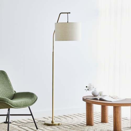 Astrid 165cm Hanging Floor Lamp Black