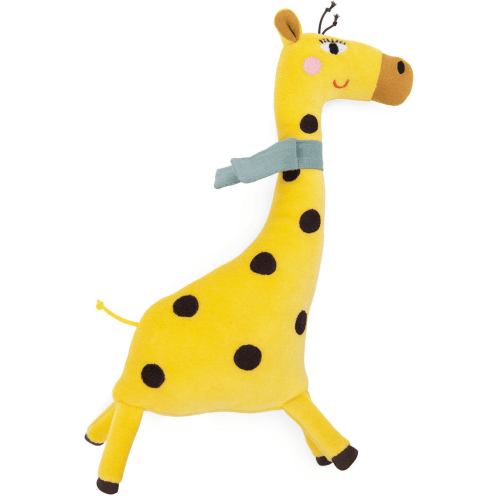Les Toupitis Giraffe Plush Toy Rattle