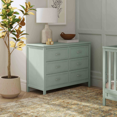 Charlie 6 Drawer 46.625" W Double Dresser