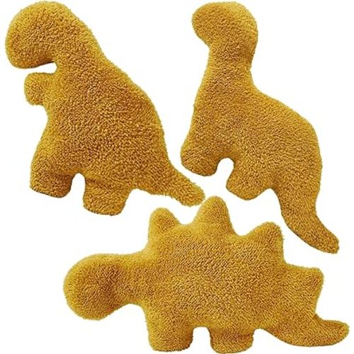 Dino Chicken Nugget Pillow Set 24in