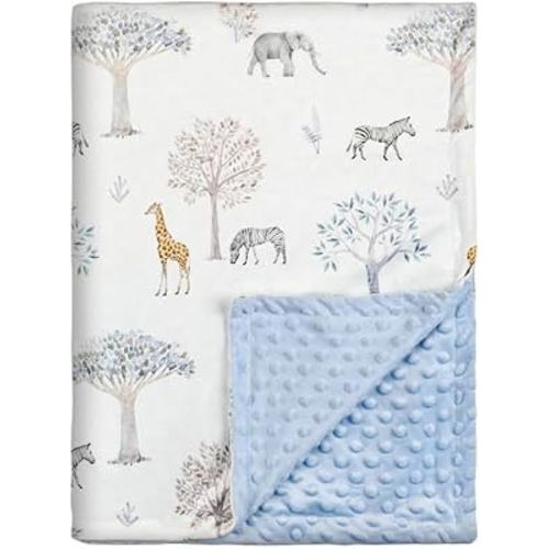 Soarwg Kids Baby Blankets Unisex Newborn, Super Soft Comfy Blankets, for Toddler Baby Nursery Bed Blanket Stroller Crib Shower Gifts, 30 x 40 Inch