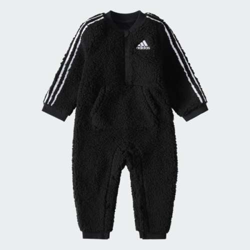 3-Stripes Sherpa Coverall Kids