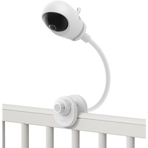 eufy Baby Monitor Crib Mount, Compatible with eufy Baby Monitor E20/E21, 16 Inch Flexible Arm Bracket, Attach to Baby Crib, No Tools Needed, No Wall Damage (Camera Not Included)