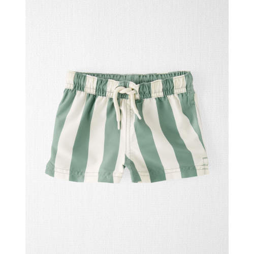 Baby Recycled Swim Trunks - Style,Umbrella Stripe