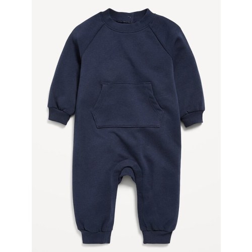 Long-Sleeve French-Terry One-Piece Jumpsuit for Baby | Old Navy