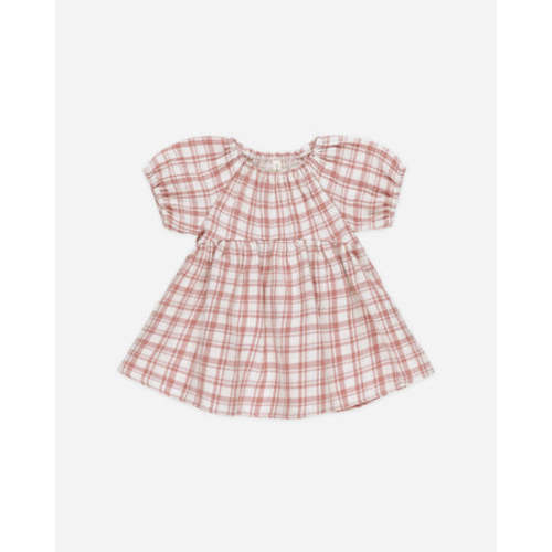 Bella Dress || Pink Plaid