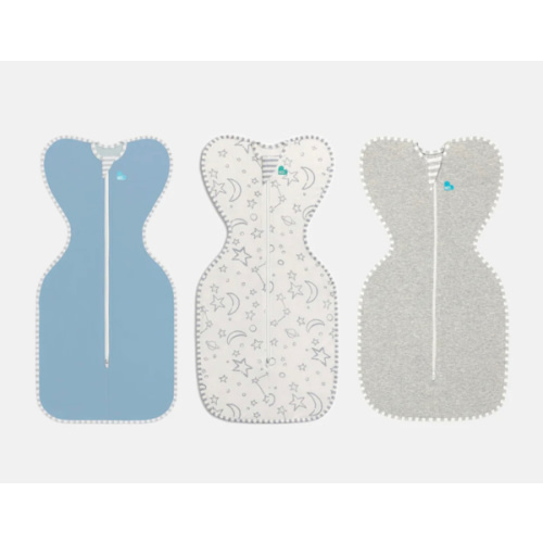 Swaddle Up™ Starter Bundle 1.0 TOG Blue Cotton & Bamboo – Love to Dream AU