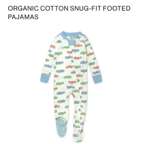 Organic Cotton Snug-Fit Footed Pajamas | Honest Baby Clothing