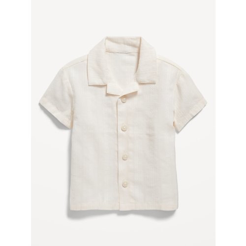 Textured Dobby Camp Shirt for Baby