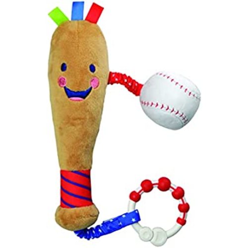 Baby Baseball Toy | Ideal Toy at 12 Months | My First Baseball bat | Inspire and Play | Extra Sensory Features for Babies | Part of The LITTLE SPORT STAR Collection for Babies