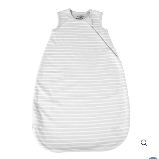 4 Season® Classic Baby Sleeping Bag, Merino Wool & Organic Cotton, Birch Gray