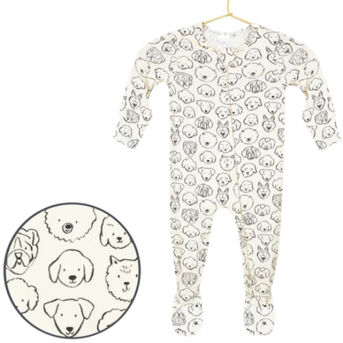 Dane Zipper Footies – Lou Lou & Company