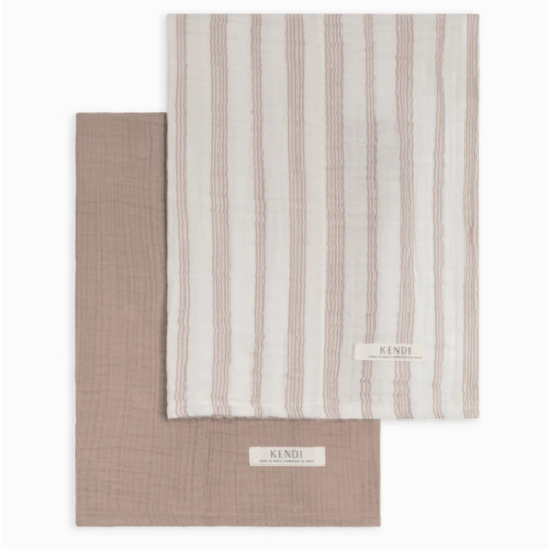 2-Pack Muslin Burp Cloths