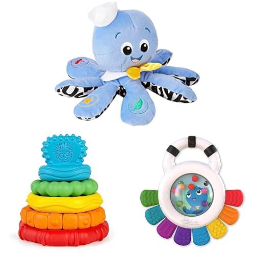 Baby Einstein Opus Sea of Senses Infant Toys Gift Set - 3 Pieces, for Ages 3 Months and Up - Opus Sea of Senses Gift Set