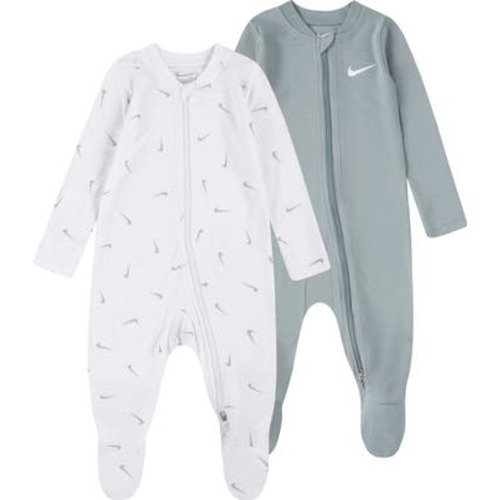Essential 2-Pack Zip Footies, 3M