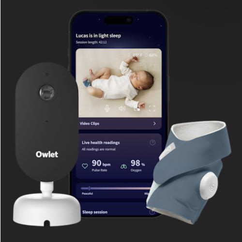 Owlet Dream Duo – FDA-Cleared, All-In-One Smart Baby Monitoring System – Owlet US