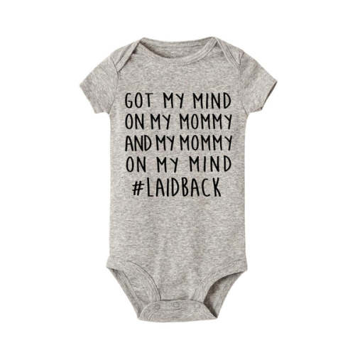 MIND ON MY MOMMY Onesie - Hazel & Bo