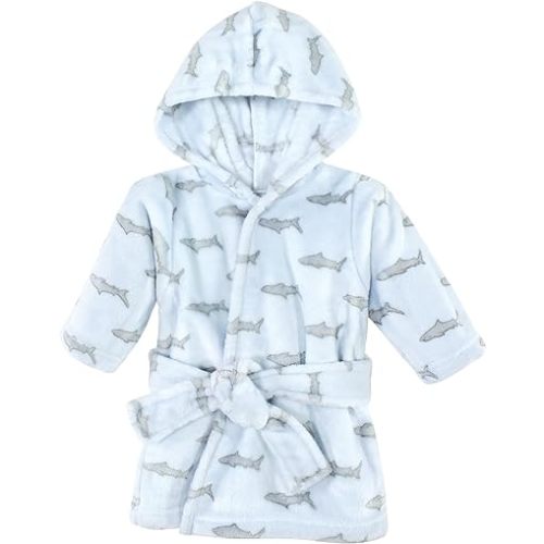 Hudson Baby Unisex Baby Plush Animal Face Bathrobe