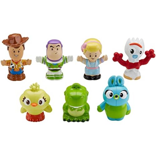Fisher-Price Disney Toy Story 4, 7-Figure Pack by Little People [Amazon Exclusive]