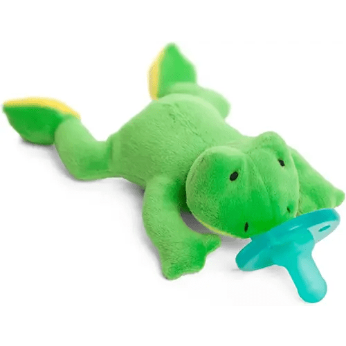 WubbaNub Infant Pacifier - Green Frog
