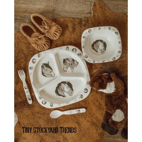 War Horse Dish Set