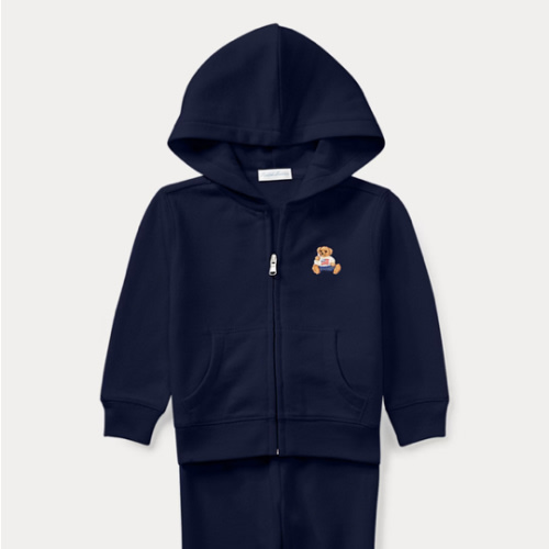 Polo Bear French Terry Hoodie & Pant Set | Ralph Lauren 12M