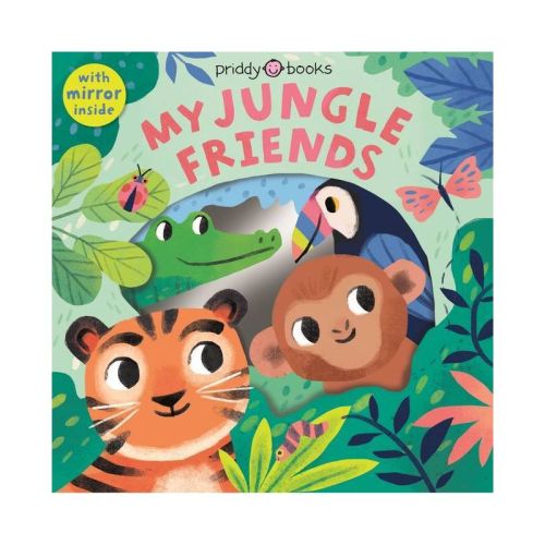 Animal Peep-through: My Jungle Friends - (animal Peep Through) By Roger Priddy (board Book)